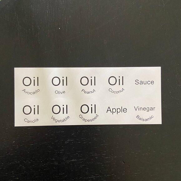 NEW Glass Olive Oil Sprayer w/ Stickers, 2 in 1 Oil Dispenser, Food Grade Bottle - Picture 15 of 15